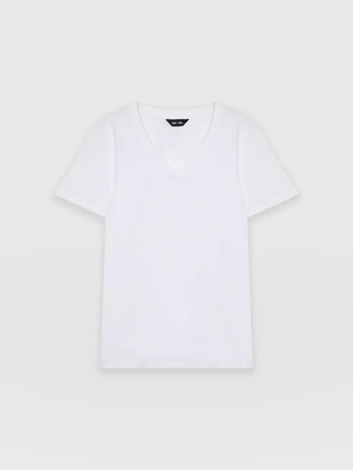 Saint And Sofia TShirts and Tanks Women Apartment Tee 8211 White White