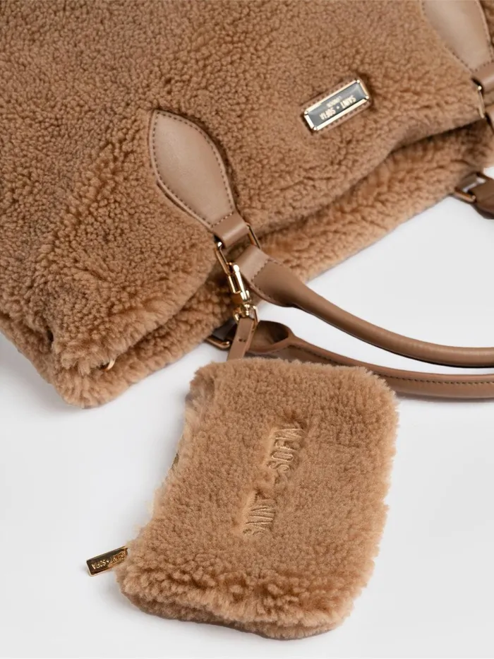 Saint And Sofia Tote Bags Women Teddy Selene Shopper Bag 8211 Caramel Caramel
