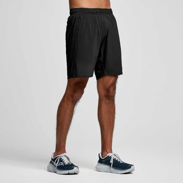 Saucony Bottoms Men Men8217s Outpace 78243 Short Black