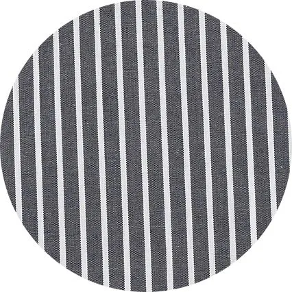 Savile Row Company Dark Navy Reverse Stripe Slim Fit Pin Collar Formal Shirt 8211 White Double Cuffs and Collar Black Stripe Men Formal Shirts