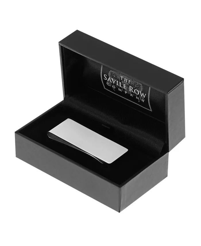 Savile Row Company Engravable Sterling Silver Money Clip Men Silver Accessories Savile Row Company Engravable Sterling Silver Money Clip Men Silver Accessories