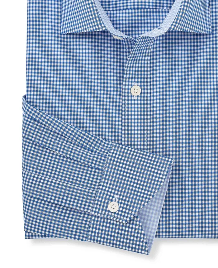 Savile Row Company Navy Cotton Gingham Slim Fit Formal Shirt 8211 Single Cuff Navy Check Men Formal Shirts Savile Row Company Navy Cotton Gingham Slim Fit Formal Shirt 8211 Single Cuff Navy Check Men Formal Shirts