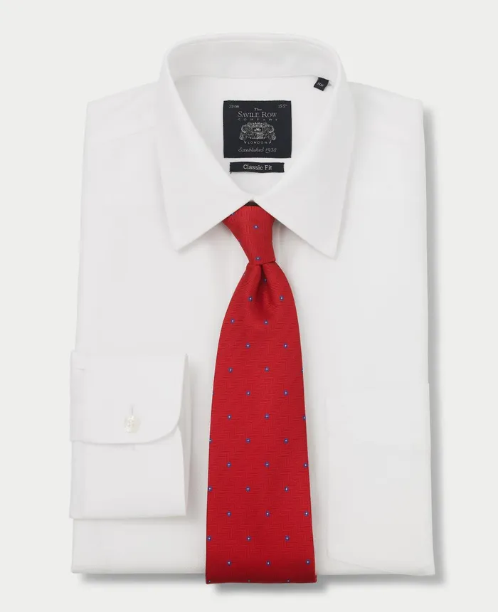 Savile Row Company Non Iron White Twill Windsor Collar Classic Fit Formal Shirt 8211 Single Cuff Men Formal Shirts Savile Row Company Non Iron White Twill Windsor Collar Classic Fit Formal Shirt 8211 Single Cuff Men Formal Shirts