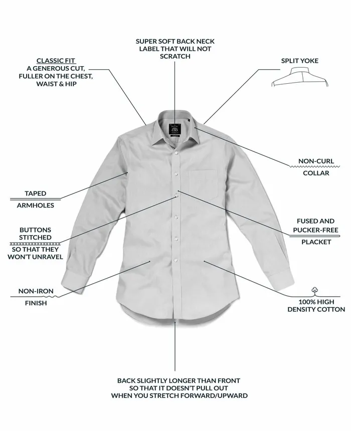 Savile Row Company Non Iron White Twill Windsor Collar Classic Fit Formal Shirt 8211 Single Cuff Men Formal Shirts Savile Row Company Non Iron White Twill Windsor Collar Classic Fit Formal Shirt 8211 Single Cuff Men Formal Shirts