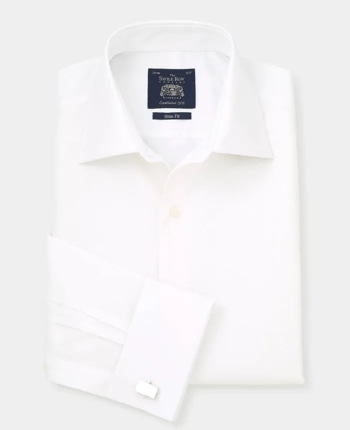 Savile Row Company White Marcella Bib Front Slim Fit Evening Double Cuff Formal Shirt Men Formal Shirts Savile Row Company White Marcella Bib Front Slim Fit Evening Double Cuff Formal Shirt Men Formal Shirts
