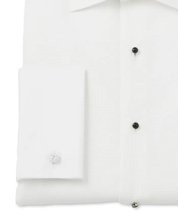 Savile Row Company White Marcella Bib Front Slim Fit Evening Double Cuff Formal Shirt Men Formal Shirts Savile Row Company White Marcella Bib Front Slim Fit Evening Double Cuff Formal Shirt Men Formal Shirts