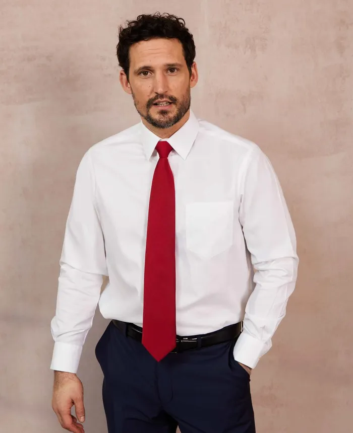 Savile Row Company White Micro Dobby Classic Fit NonIron Formal Shirt 8211 Single Cuff Men NonIron Shirts Savile Row Company White Micro Dobby Classic Fit NonIron Formal Shirt 8211 Single Cuff Men NonIron Shirts