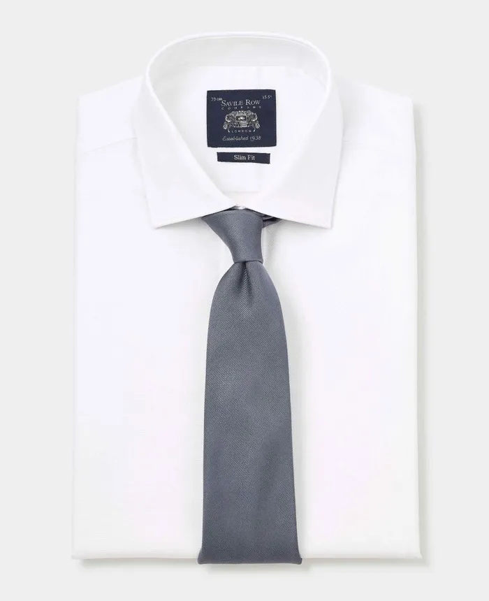 Savile Row Company White Textured Cotton Slim Fit Formal Shirt 8211 Double Cuff White Men Formal Shirts Savile Row Company White Textured Cotton Slim Fit Formal Shirt 8211 Double Cuff White Men Formal Shirts