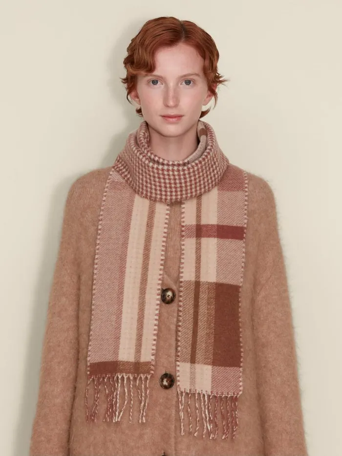 Scarves WomenMen Holzweiler Tableau XXS 260 Camel
