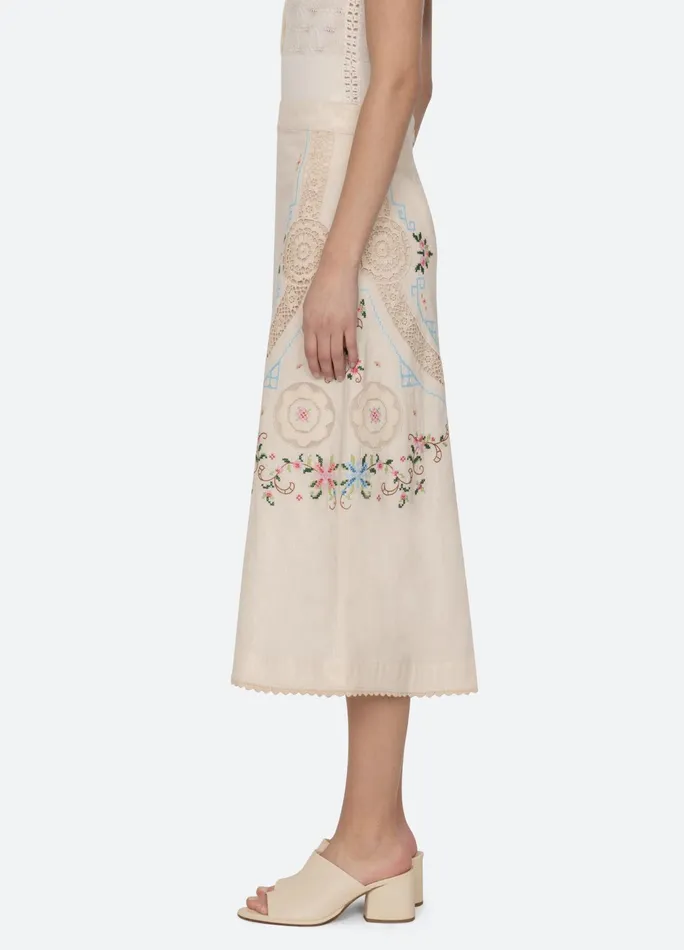 Sea New York Bottoms Edwina Skirt White 8211 Women