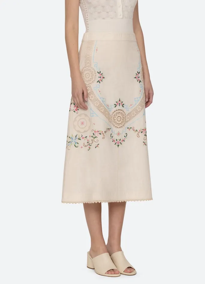 Sea New York Bottoms Edwina Skirt White 8211 Women