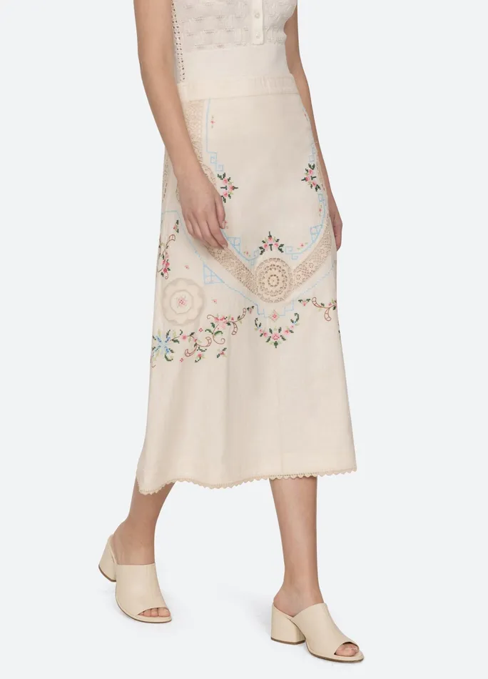 Sea New York Bottoms Edwina Skirt White 8211 Women