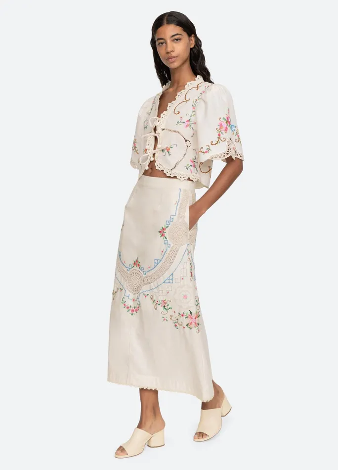 Sea New York Bottoms Edwina Skirt White 8211 Women