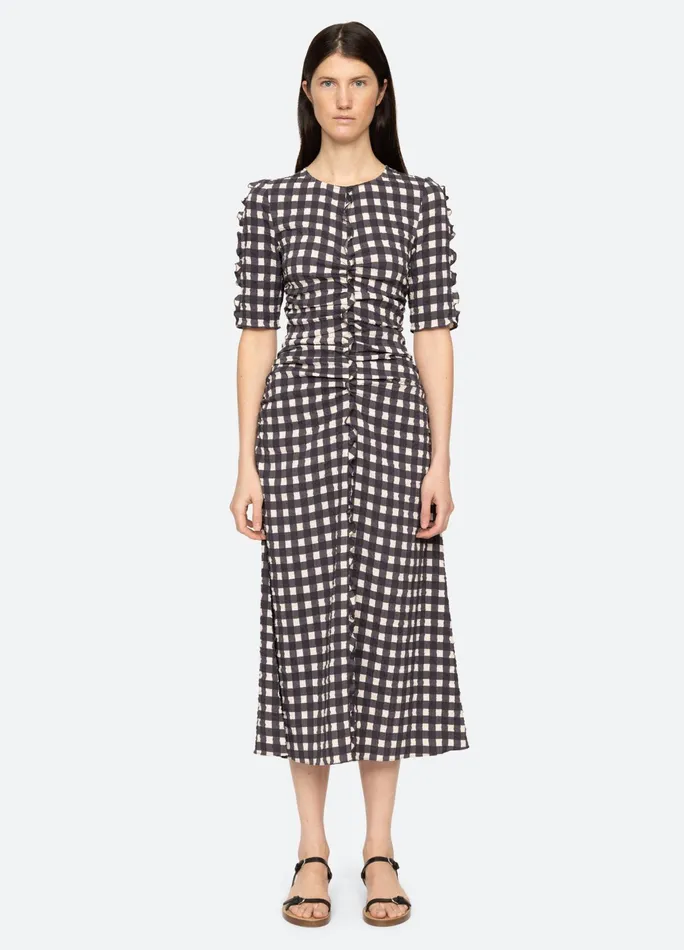 Sea New York Dresses Pucker Dress Multi 8211 Women