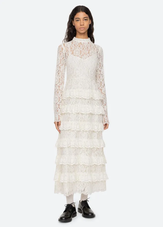 Sea New York Dresses Seraphina Dress Cream 8211 Women