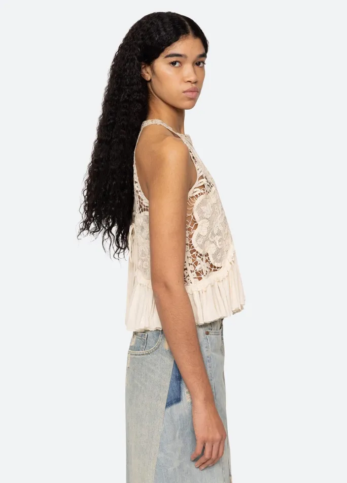 Sea New York Tops Bente Tank Cream 8211 Women
