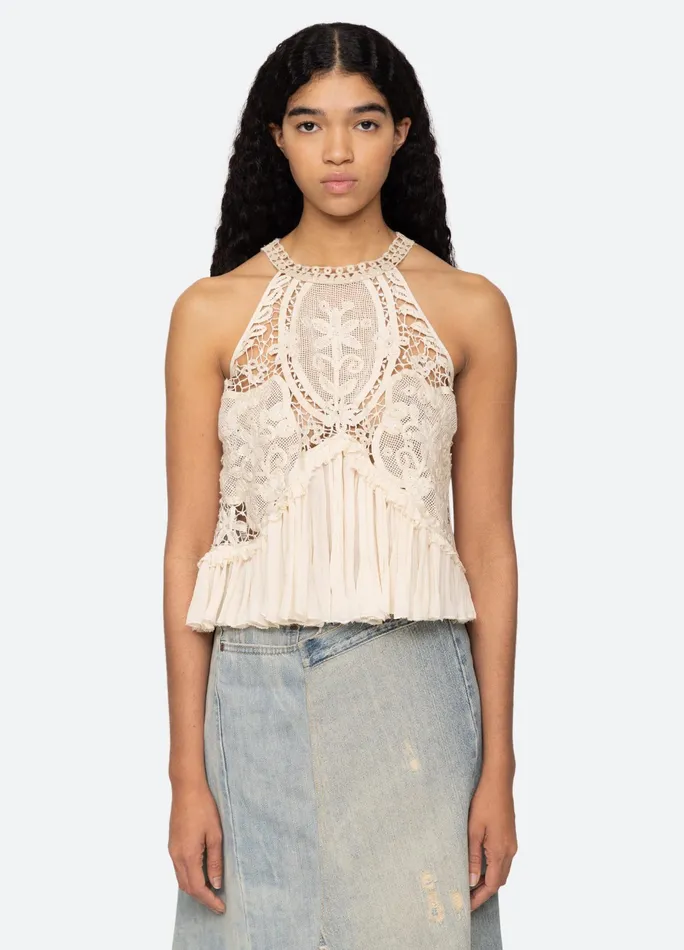Sea New York Tops Bente Tank Cream 8211 Women