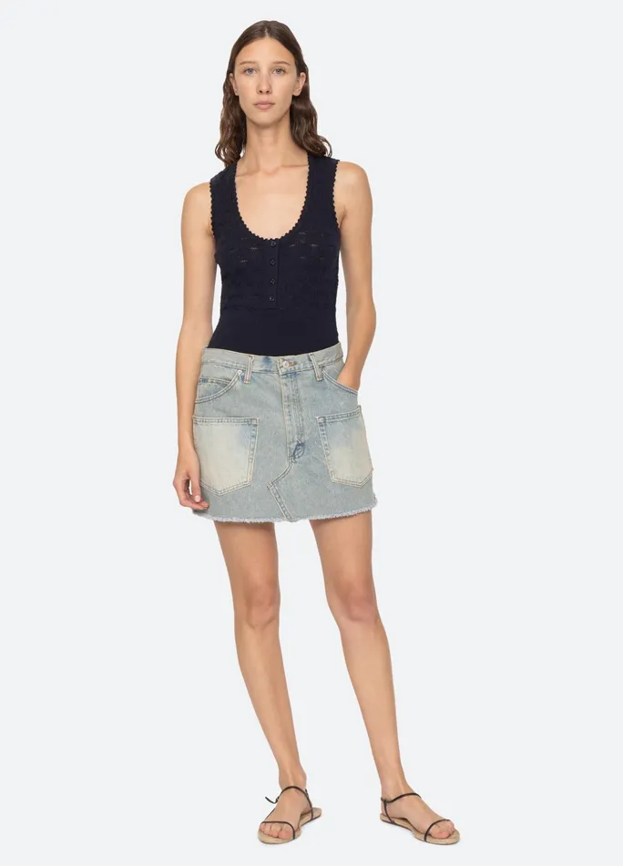Sea New York Tops Mila Tank Navy 8211 Women