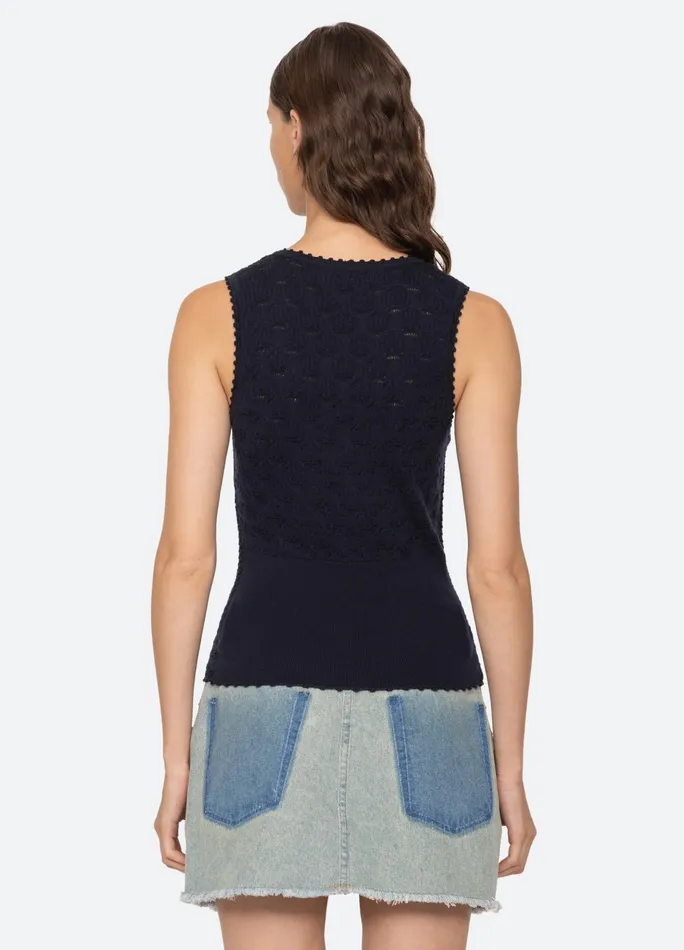 Sea New York Tops Mila Tank Navy 8211 Women