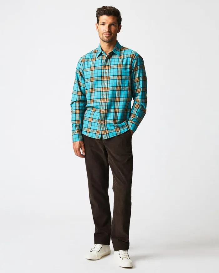 Shirting Men Billy Reid Bold Plaid Tuscumbia Shirt Slatemulti