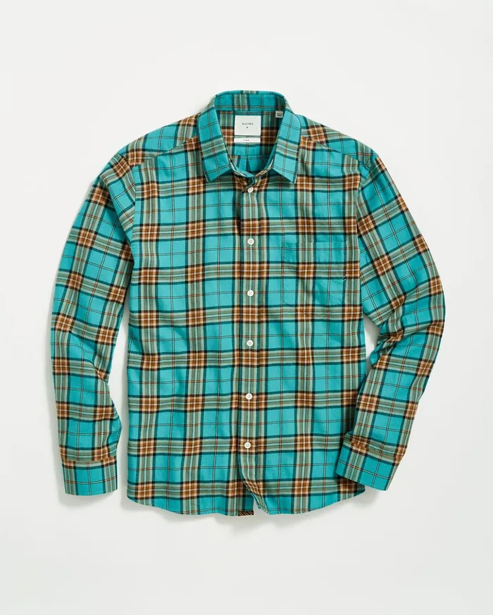 Shirting Men Billy Reid Bold Plaid Tuscumbia Shirt Slatemulti