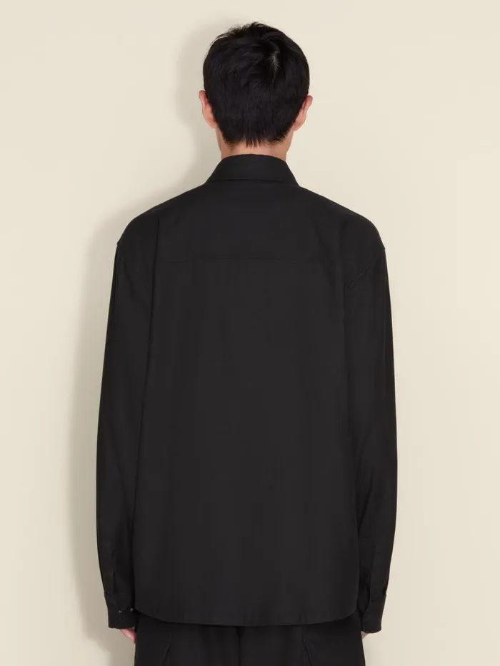 Shirts and Tops Men Holzweiler Eivind Pocket Shirt Black