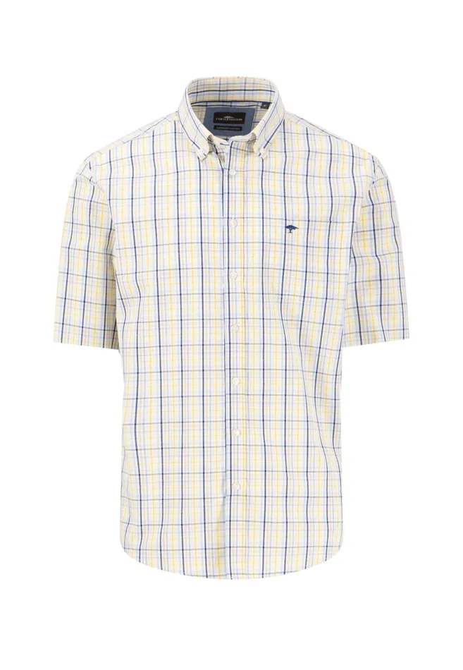 Shirts Men FYNCHHATTON Finely Checked Halfbaked Shirt Vivid Yellowpoppy Redpeeturf Green Shirts Men FYNCHHATTON Finely Checked Halfbaked Shirt Vivid Yellowpoppy Redpeeturf Green