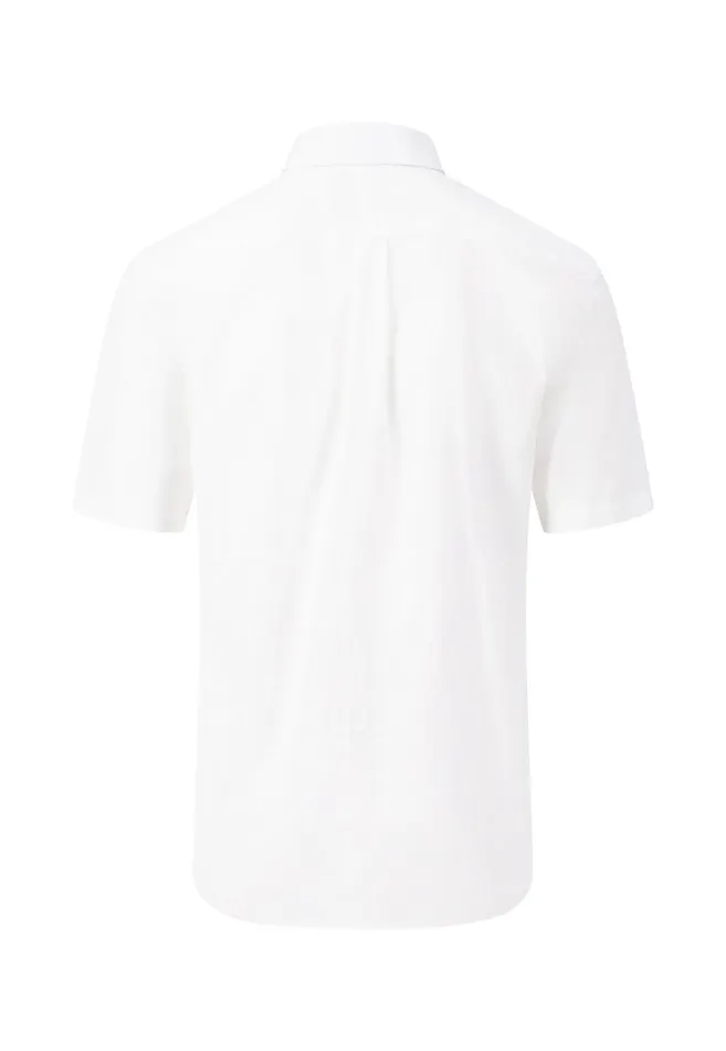 Shirts Men FYNCHHATTON Light Halbar Shirt Made Of SLUB Cotton Dusty Lavenderwhitedusty Olivenavysummer Breeze