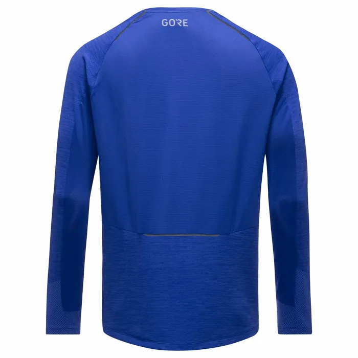 Shirts Men GOREWEAR Energetic LS Shirt Mens Ultramarine Blue