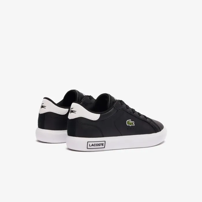 Shoes and Accessories Kids Lacoste Children039s Powercourt Sneakers Blackwhite 312