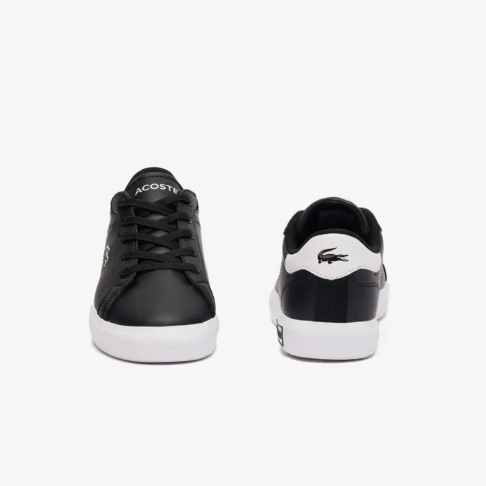Shoes and Accessories Kids Lacoste Children039s Powercourt Sneakers Blackwhite 312