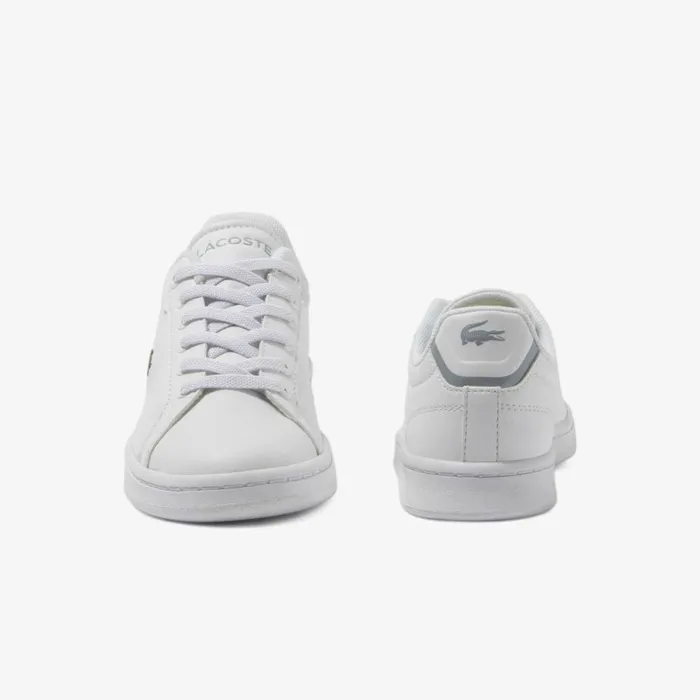 Shoes and Accessories Kids Lacoste Infants039 Carnaby Pro Fiber Sneakers Whitewhite 21g