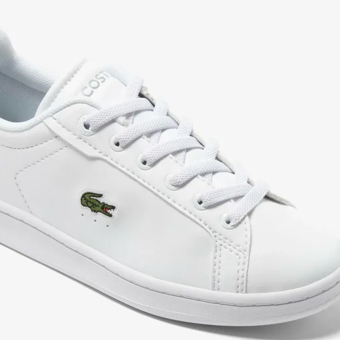 Shoes and Accessories Kids Lacoste Infants039 Carnaby Pro Fiber Sneakers Whitewhite 21g
