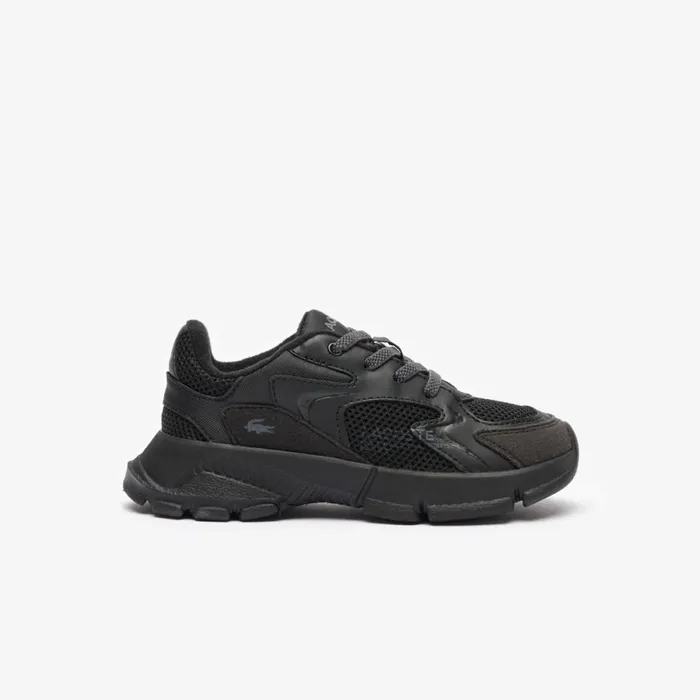 Shoes and Accessories Kids Lacoste Infants039 L003 Neo Sneakers Blkblk 02h