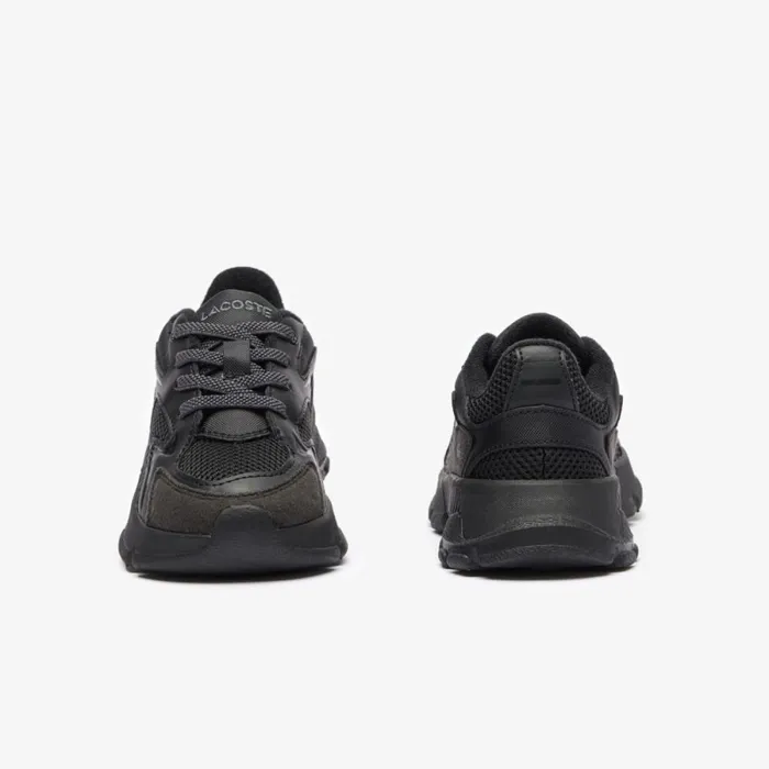 Shoes and Accessories Kids Lacoste Infants039 L003 Neo Sneakers Blkblk 02h