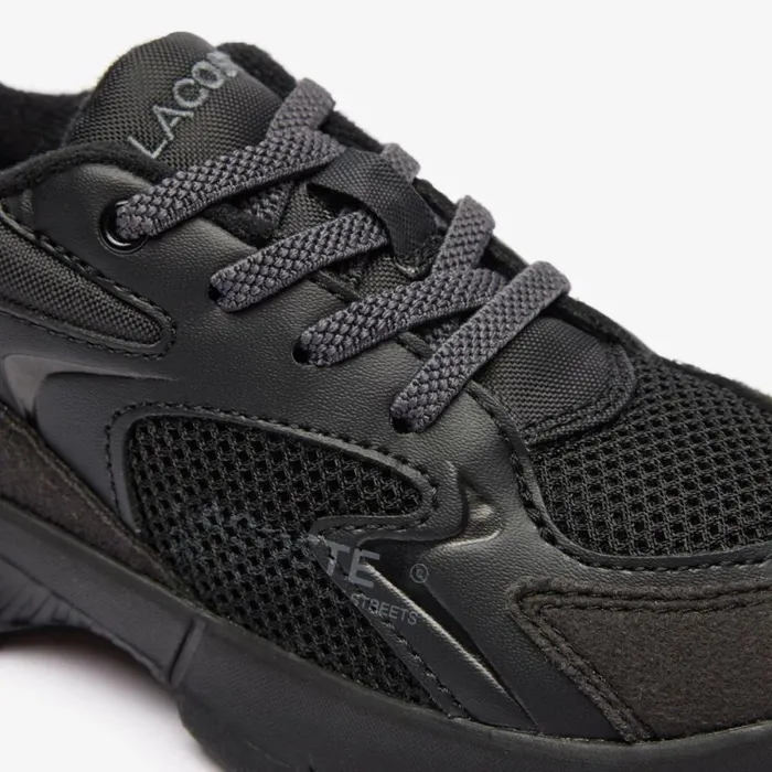 Shoes and Accessories Kids Lacoste Infants039 L003 Neo Sneakers Blkblk 02h