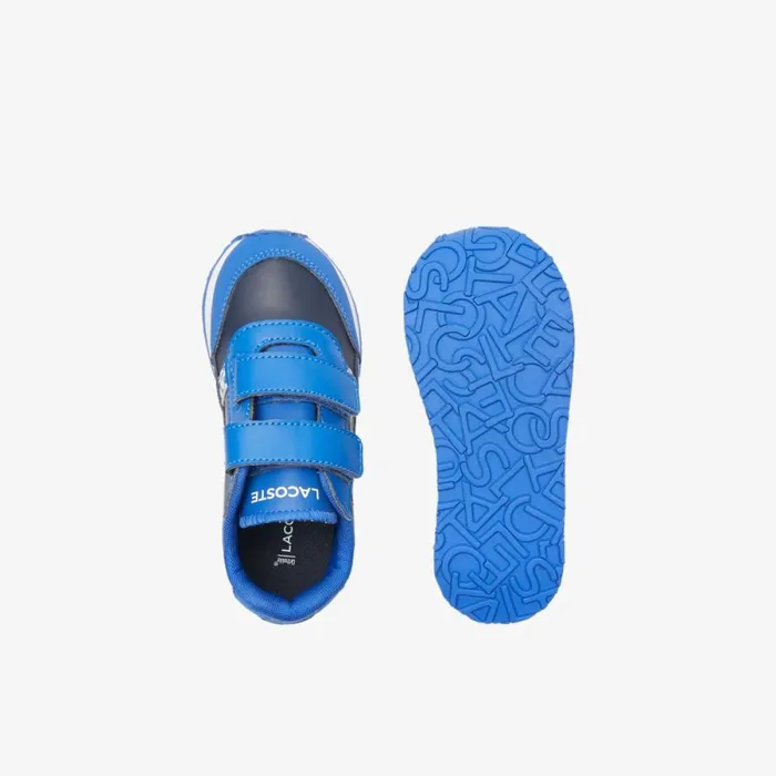 Shoes and Accessories Kids Lacoste Infants039 Partner Sneakers Navyblue Nv1