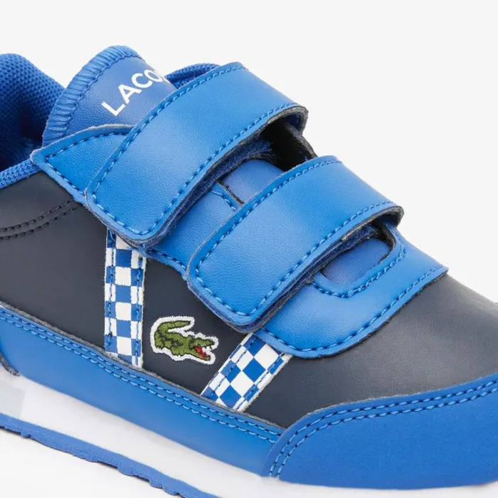 Shoes and Accessories Kids Lacoste Infants039 Partner Sneakers Navyblue Nv1