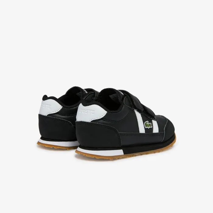 Shoes and Accessories Kids Lacoste Infants Partner Sneakers Blackwhite 312