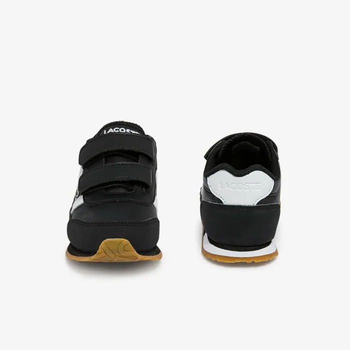 Shoes and Accessories Kids Lacoste Infants Partner Sneakers Blackwhite 312