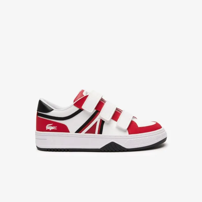 Shoes and Accessories Kids Lacoste Juniors L001 Sneakers Redwhite 17k