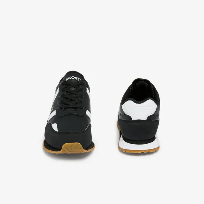 Shoes and Accessories Kids Lacoste Juniors Partner Sneakers Blackwhite 312