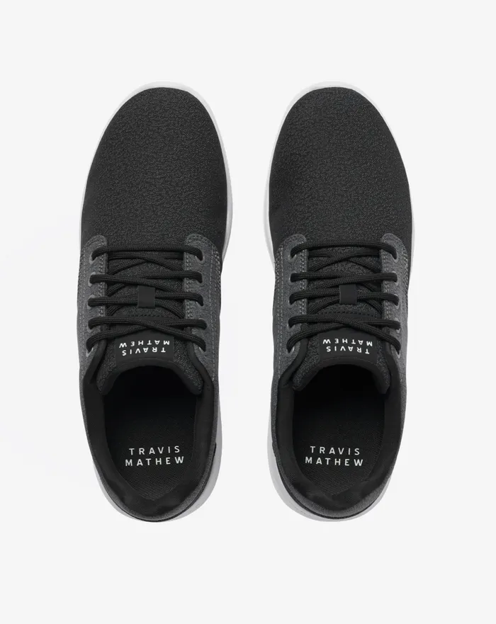 Shoes Casual Shoes TravisMathew THE DAILY 2 WOVEN SHOE Quiet Shadeblack