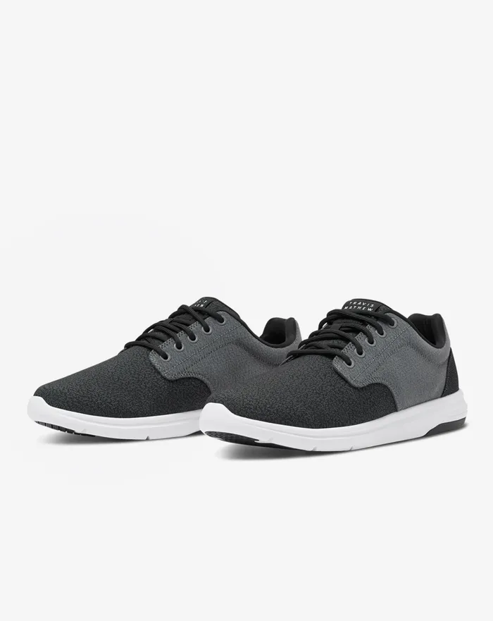 Shoes Casual Shoes TravisMathew THE DAILY 2 WOVEN SHOE Quiet Shadeblack
