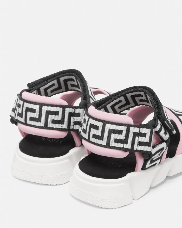 Shoes Kids Versace Greca Baby Sandals Blackpink