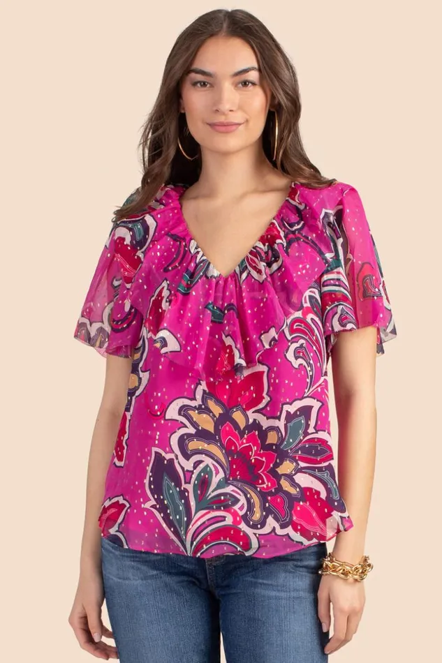 SHOP Trina Turk ALL TOPS KAMI TOP