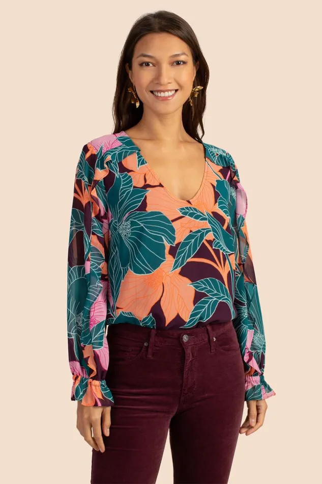 SHOP Trina Turk ALL TOPS OWL TOP