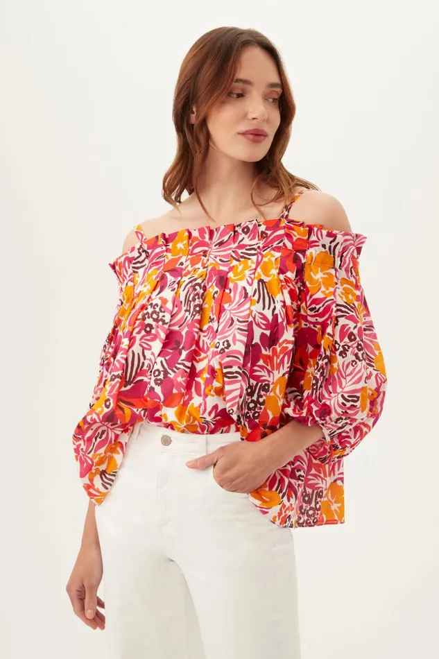 SHOP Trina Turk ALL TOPS SALMA BLOUSE