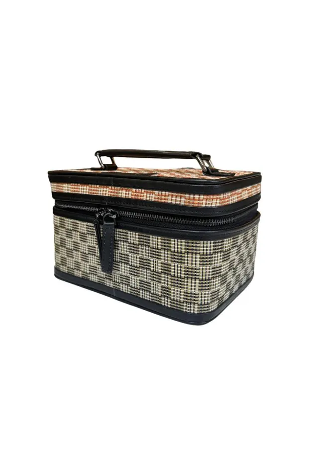 SHOP Trina Turk HANDBAGS FREYA RATTAN TRAIN CASE