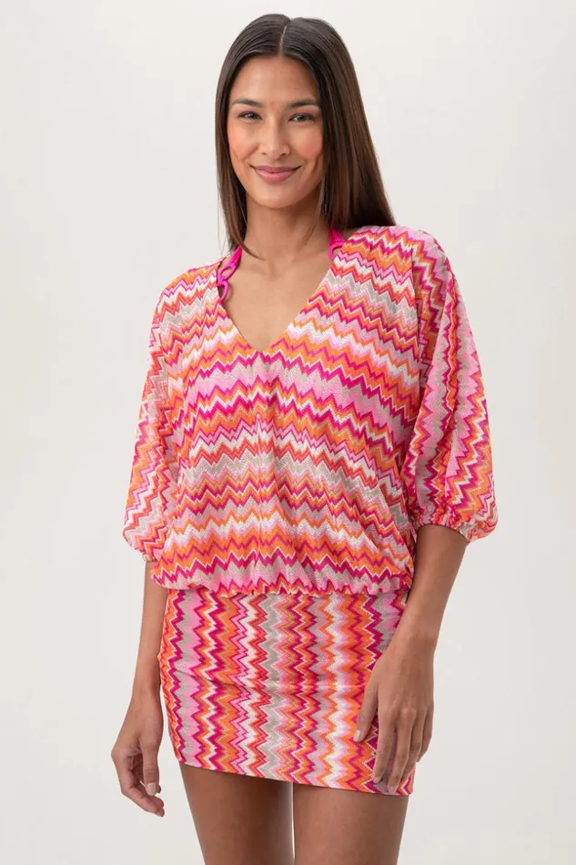 SHOP Trina Turk MATCHING SWIM SETS WOMEN039S ZEN ZIG ZAG CROCHET VNECK SHORT SWIM COVERUP DRESS SHOP Trina Turk MATCHING SWIM SETS WOMEN039S ZEN ZIG ZAG CROCHET VNECK SHORT SWIM COVERUP DRESS